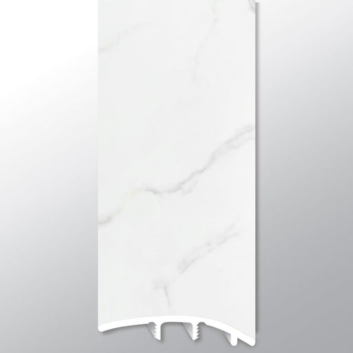 Trecento Calacatta Marbello Luxury Vinyl Moulding / Trim - 1.77" x 94" Reducer