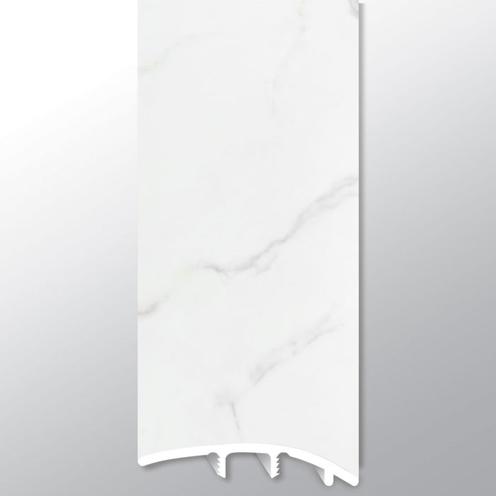 Trecento Calacatta Marbello Luxury Vinyl Moulding / Trim - 1.77" x 94" Reducer
