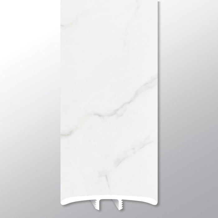 Trecento Calacatta Marbello Luxury Vinyl Moulding / Trim - 1.77" x 94" T Molding Large