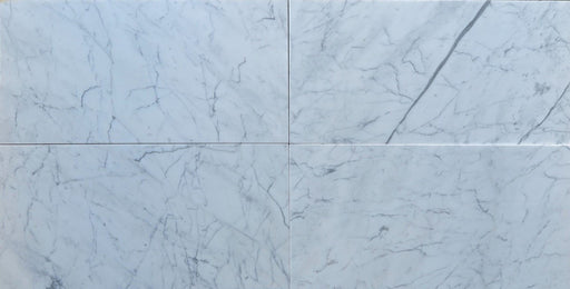Full Tile Sample - Calacatta Marble Tile - 12" x 24" x 3/8" Polished