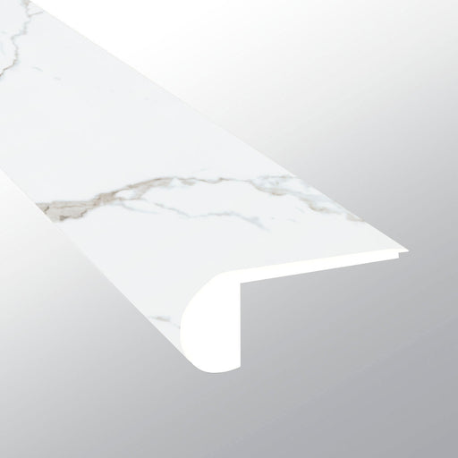 Everlife LVT Glenridge Calacatta Serra Luxury Vinyl Moulding / Trim - 0.64" x 94" Flush Stair Nose