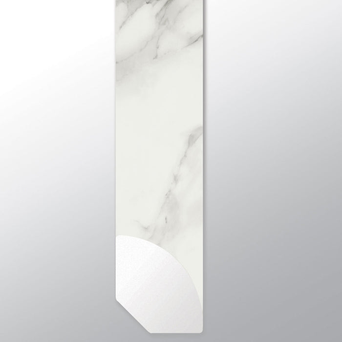XL Trecento Calacatta Venosa Gold Luxury Vinyl Moulding / Trim - 0.64" x 94" Quarter Round