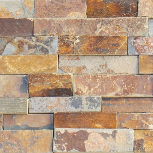 California Gold Slate Ledgestone Split Face 4