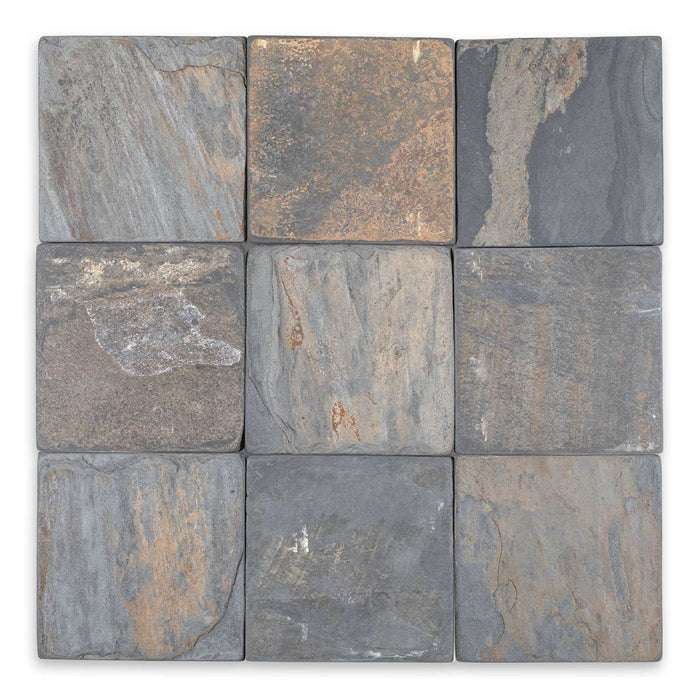 California Gold Slate Tile - Tumbled 1
