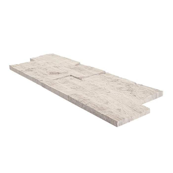 XL Rockmount Stacked Stone Panel Limestone Canyon Oak Ledgestone Natural 1