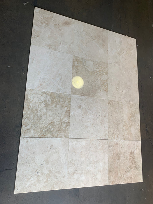 Polished Cappuccino Marble Tile - 18" x 18"