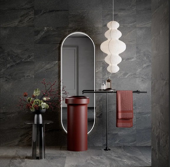 Fluida Carbo Porcelain Tile - Matte