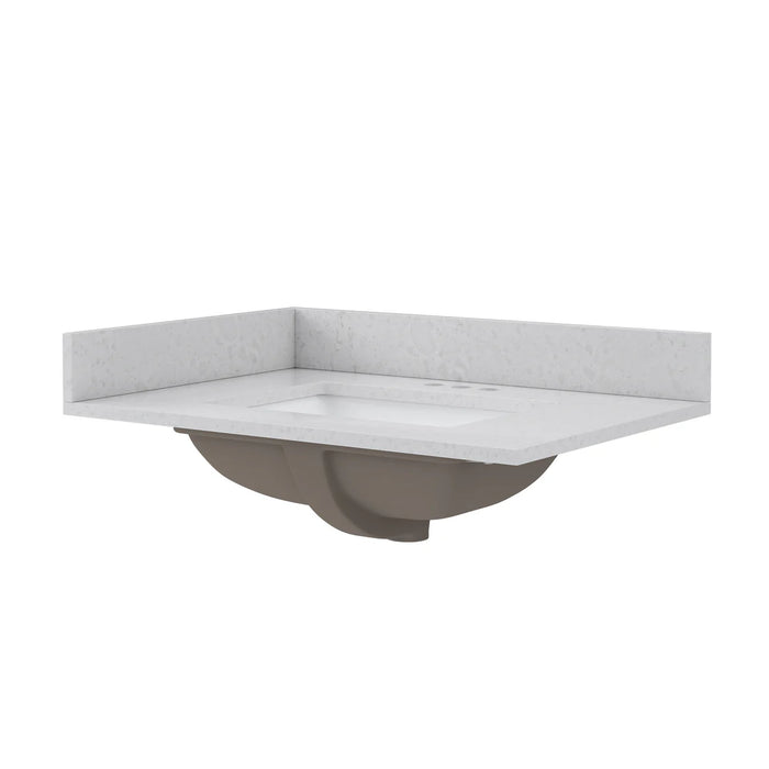 Ceramic White Vanity Top Glossy 2