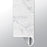 XL Trecento Carrara Avell Luxury Vinyl Moulding / Trim - 2.23" x 94" Overlapping Stair Nose