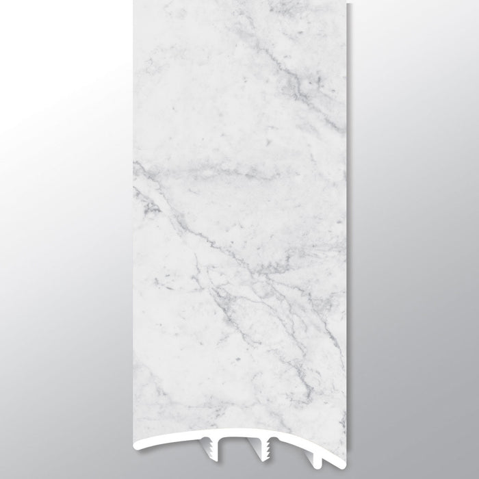 XL Trecento Carrara Avell Luxury Vinyl Moulding / Trim - 2.23" x 94" Reducer