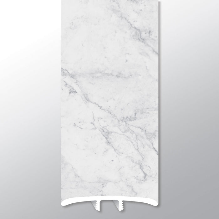 XL Trecento Carrara Avell Luxury Vinyl Moulding / Trim - 1.77" x 94" T Molding