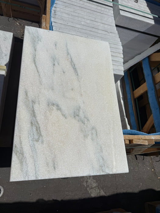 Carrara Equinox Marble Modern Coping Sandblasted & Brushed 3