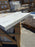 Carrara Equinox Marble Modern Coping Sandblasted & Brushed 4