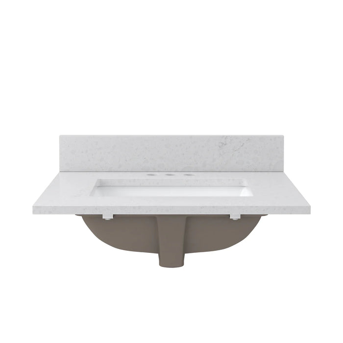 Ceramic White Vanity Top Glossy 3