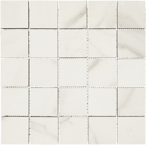 Clearance Sale! Coral Gables Carrara White Porcelain Mosaic - 1" x 2"