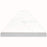 Carrara White Engineered Marble Threshold - 4" x 36" Double Bevel