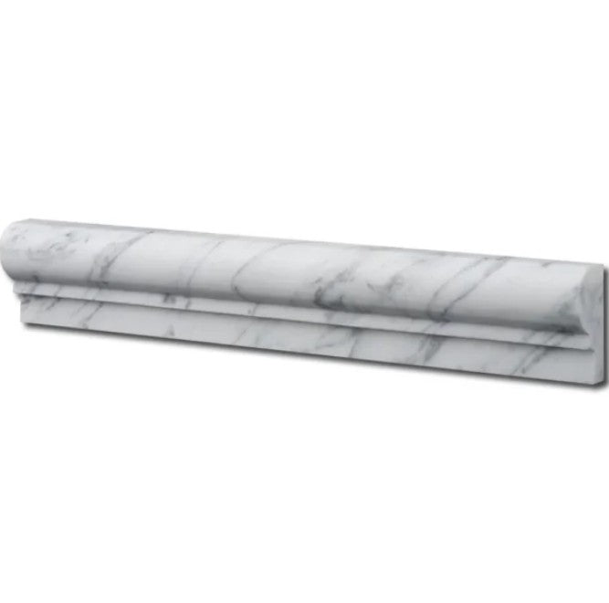 White Carrara Marble Liner Honed 1