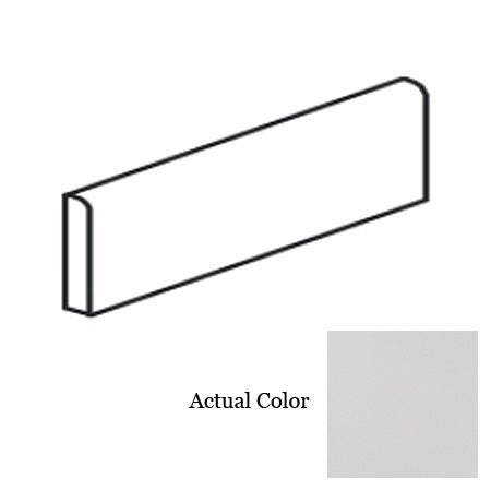 Carrollton Ceramic Gray Bullnose Glossy 1