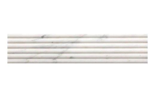 Carrara Marble Tile - Honed