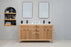 Catalina Wood Natural Oak Bathroom Vanity Natural Oak 2