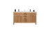 Catalina Wood Natural Oak Bathroom Vanity Natural Oak 1