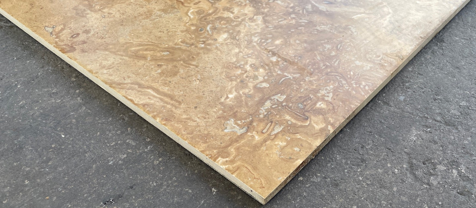 Cathedral Beige Porcelain Tile - 24" x 24" Matte