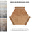 Doscotto Porcelain Panal Rosso with Clay Picket Tile Matte 5
