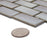 Hudson Porcelain Subway Grey Eye Mosaic Glossy 7