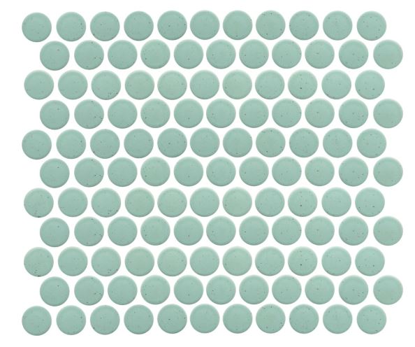 Midmod Porcelain Celeste Mosaic Matte 1