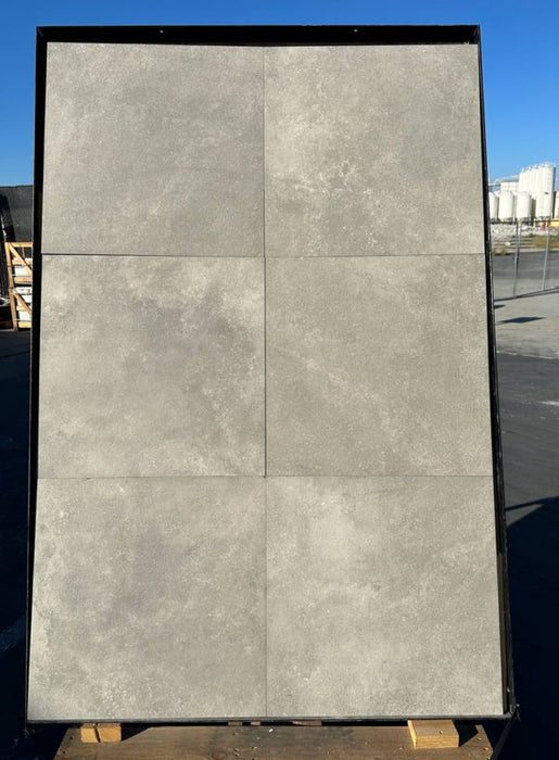 Cement Grey Porcelain Paver Rough 2
