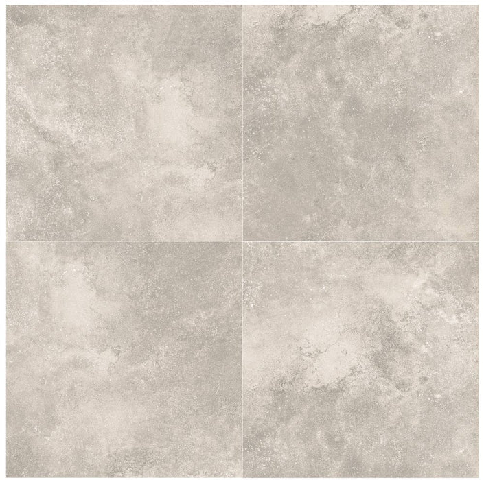 Full Paver Sample - Cement Grey Porcelain Paver - 24" x 48" x 3/4" Rough