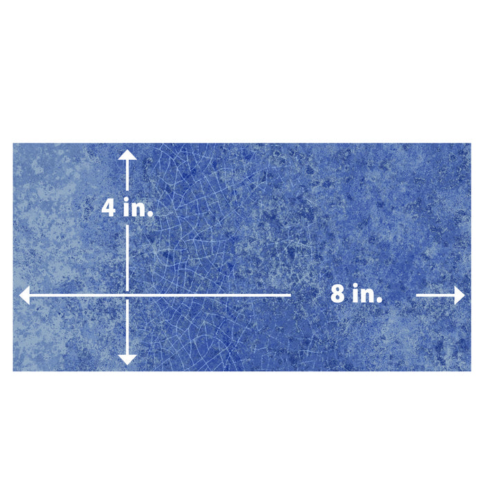 Myst Ceramic Blue Lava Tile Glossy 10