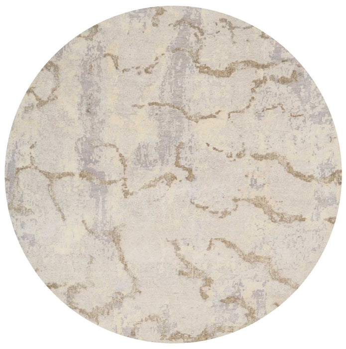 Christopher Guy Wool & Silk Ajmer CGS01 Wool Blend Contemporary Area Rug - 12 Ft x Square