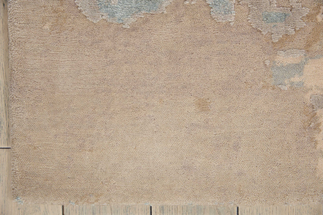 Christopher Guy Wool & Silk Mediterranean Sand CGS01 Wool Blend Contemporary Area Rug - 8 Ft x Square