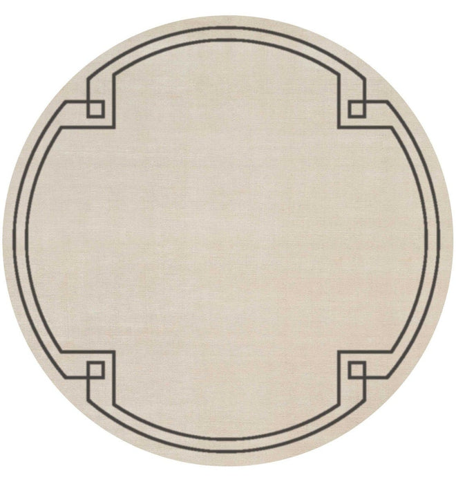 Christopher Guy Wool & Silk Mediterranean Sand CGS10 Wool Blend Contemporary Area Rug - 12 Ft x Square