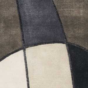 Christopher Guy Wool & Silk Mediterranean Sand CGS18 Wool Blend Contemporary Area Rug - 10 Ft x Round