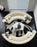 Christopher Guy Wool & Silk Mediterranean Sand CGS18 Wool Blend Contemporary Area Rug - 6 Ft x Round