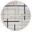 Christopher Guy Wool & Silk Silvery Moon CGS19 Wool Blend Contemporary Area Rug - 12 Ft x Round