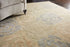 Christopher Guy Wool & Silk Sand Shell Light Chic Grey CGS20 Wool Blend Contemporary Area Rug - 6 Ft x Round