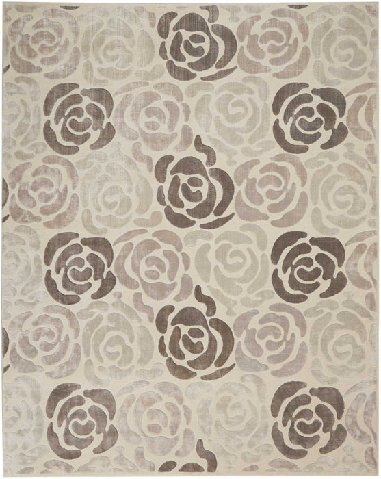 Christopher Guy Wool & Silk Tourmaline CGS20 Wool Blend Contemporary Area Rug - 8 Ft x 10 Ft