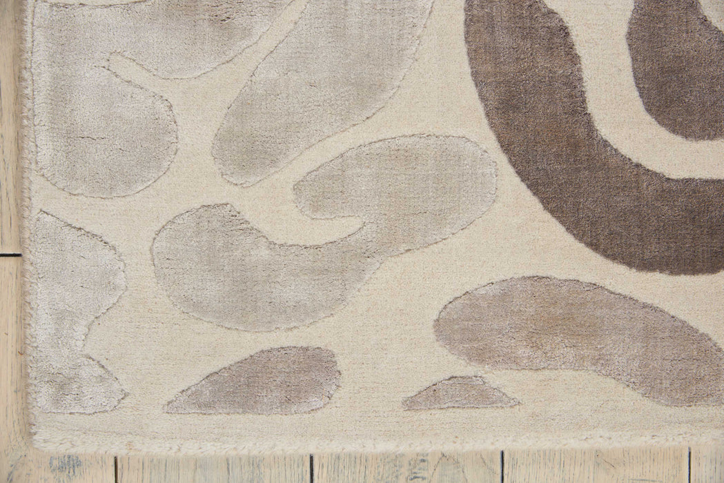 Christopher Guy Wool & Silk Tourmaline CGS20 Wool Blend Contemporary Area Rug - 8 Ft x 10 Ft