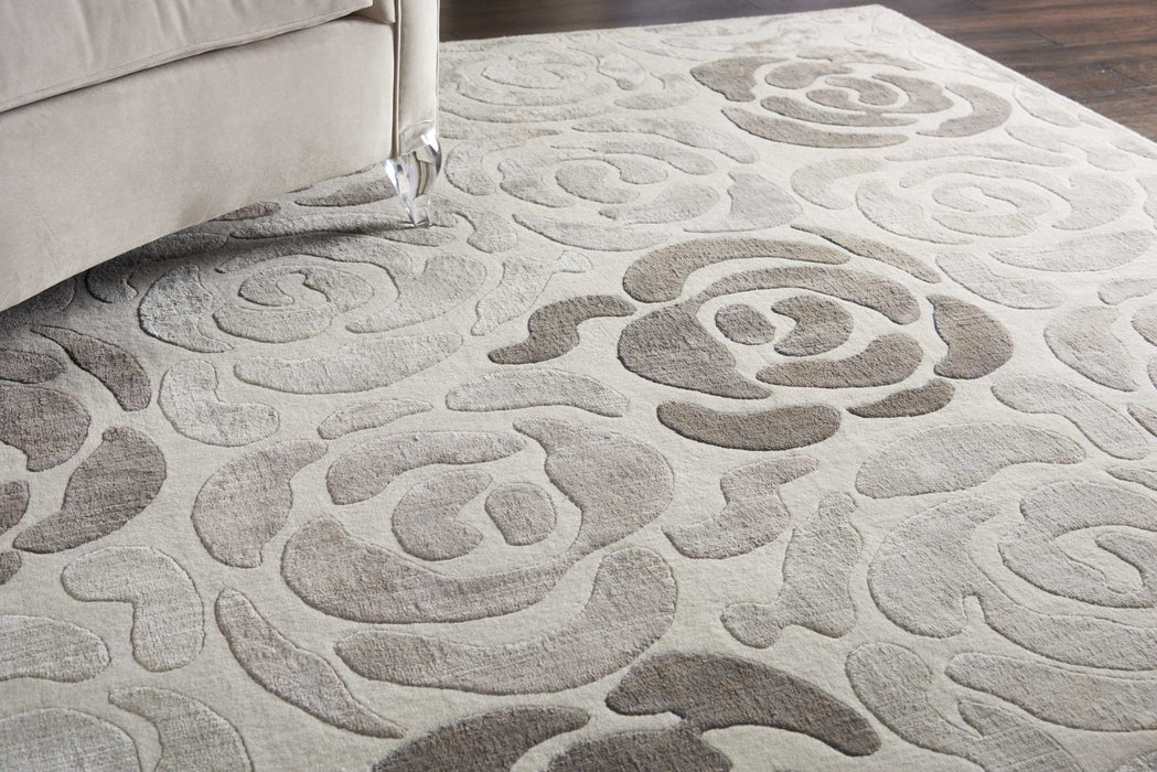 Christopher Guy Wool & Silk Tourmaline CGS20 Wool Blend Contemporary Area Rug - 8 Ft x 10 Ft