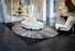 Christopher Guy Wool & Silk Noir CGS21 Wool Blend Contemporary Area Rug - 12 Ft x Square
