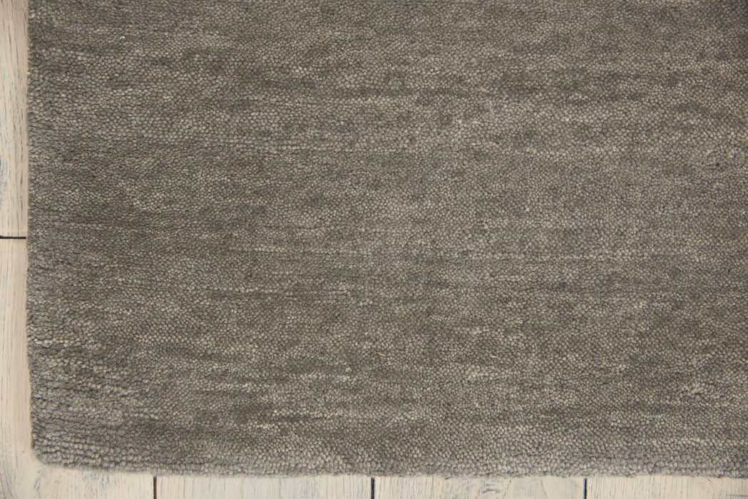 Christopher Guy Wool & Silk Chic Grey CGS22 Wool Blend Contemporary Area Rug - 12 Ft x Round