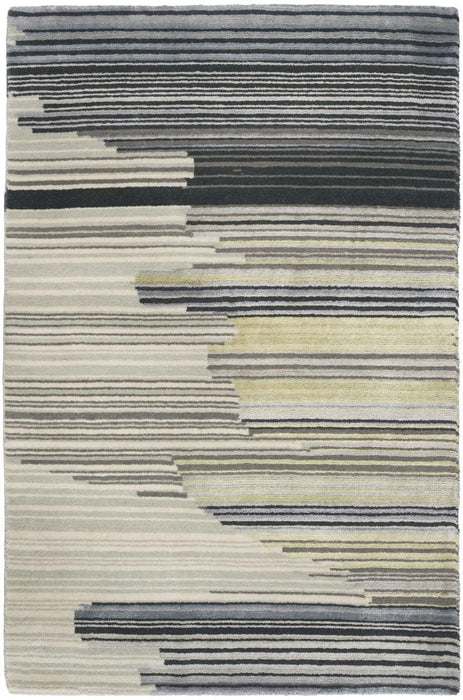 Christopher Guy Wool & Silk Rubio Chic CGS23 Wool Blend Contemporary Area Rug - 12 Ft x Square