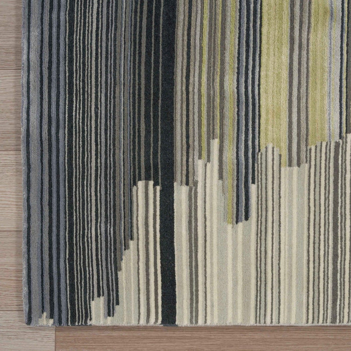 Christopher Guy Wool & Silk Rubio Chic CGS23 Wool Blend Contemporary Area Rug - 12 Ft x Square