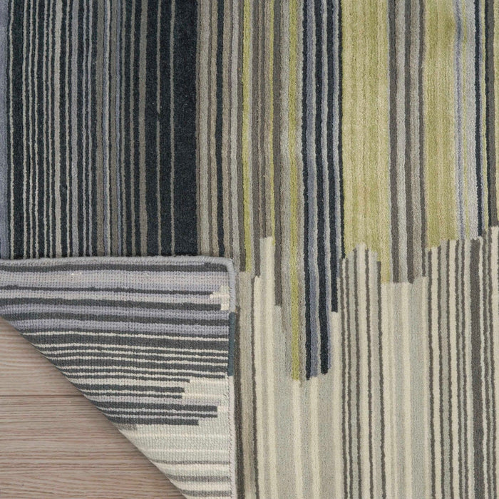 Christopher Guy Wool & Silk Rubio Chic CGS23 Wool Blend Contemporary Area Rug - 6 Ft x Round