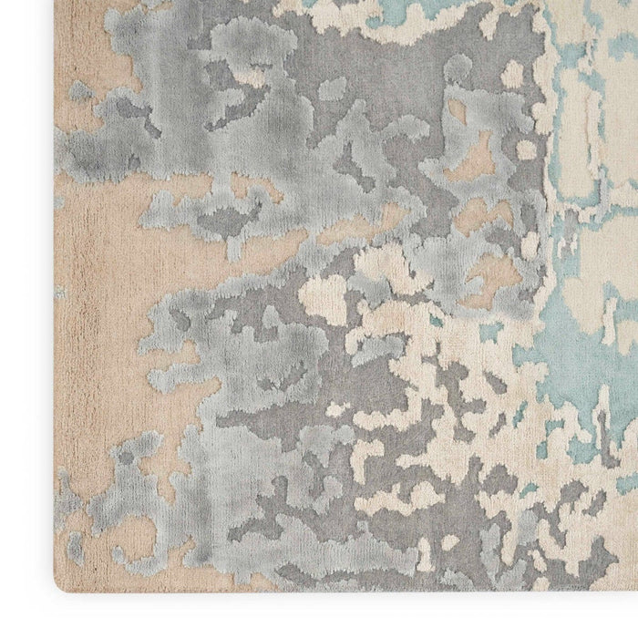 Christopher Guy Wool & Silk Chic Grey CGS26 Wool Blend Contemporary Area Rug - 12 Ft x Square