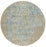 Christopher Guy Wool & Silk Zinc Paloma CGS27 Wool Blend Contemporary Area Rug - 6 Ft x Round