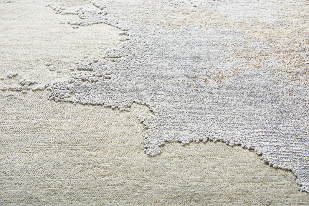 Christopher Guy Wool & Silk Ash CGS29 Wool Blend Contemporary Area Rug - 8 Ft x Square